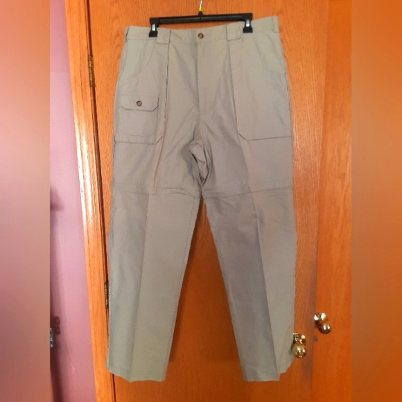 Pantalon De Pêche Cargo Cabella's World Wide Sportsman 38x30 Beige - Neuf Avec étiquette